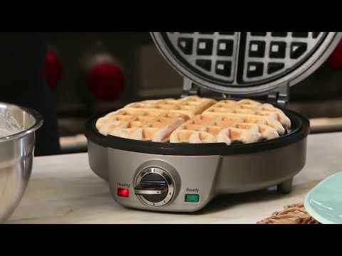 4-SLICE BELGIAN WAFFLE MAKER (WAF-200C) 