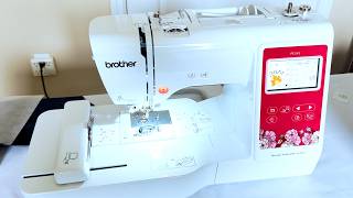 Brother PE545 Embroidery Machine | Demo, Review, and Beginner Basics Tutorial