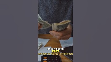 Fix Your Credit Score Fast: 3 Simple Steps