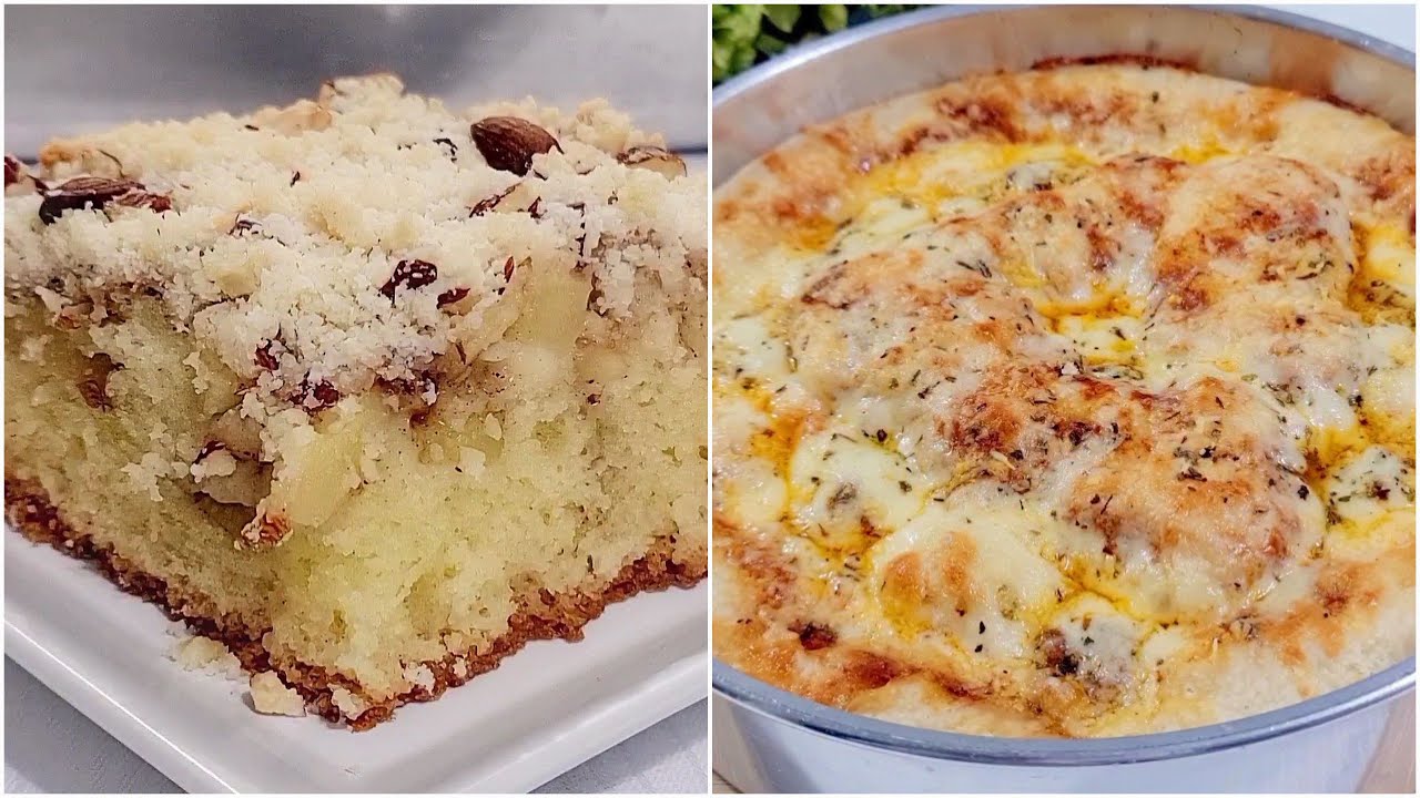 Два восхитительных рецепта, которые сделают ваш день ярче! Яблочный пирог и фаршированный хлеб!