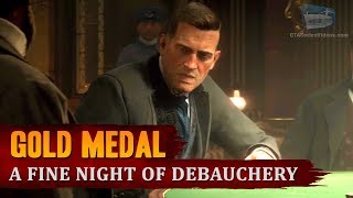 Red Dead Redemption 2 - Mission #52 - A Fine Night of Debauchery [Gold Medal]