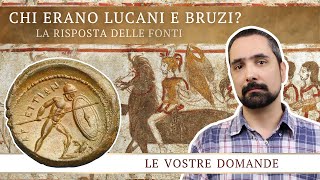 Who were the Lucanians and the Bruttians?