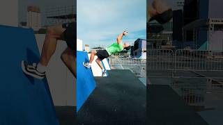 How to Do a Wall Flip😜🤟 #thekiryatutorials #sports #parkour #tutorial #flip #gymnastics