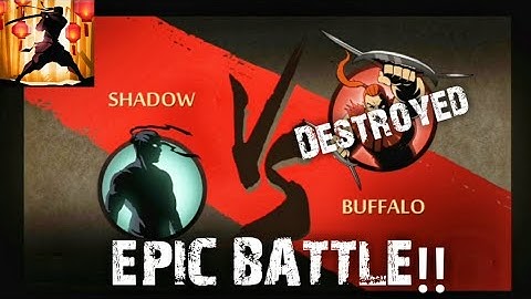 Shadow Fight 2 walkthrough part 9 - Act 2 (Shadow vs Buffalo)