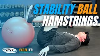 Train Your Hamstrings on a Stability Ball | Leg Curl & Bridge Variations