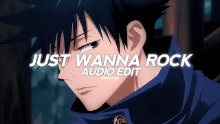 just wanna rock (guitar remix) - lil uzi vert「 edit audio 」