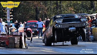 58 Chevy Double XX in car high RPM pre-season test hit