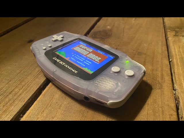 Game Boy Advance Console in Glacier