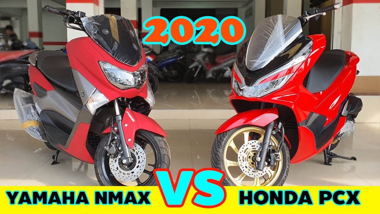 Honda Pcx 2020 Vs Yamaha Nmax Youtube