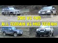 2WD vs 4WD, All Terrain vs Mud Terrain