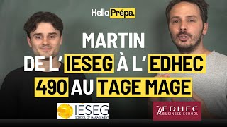 Martin De Lieseg Pge À Ledhec Pge - Hello Prépa Alumni - Prépa N1