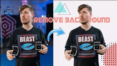 Remove background only in one click