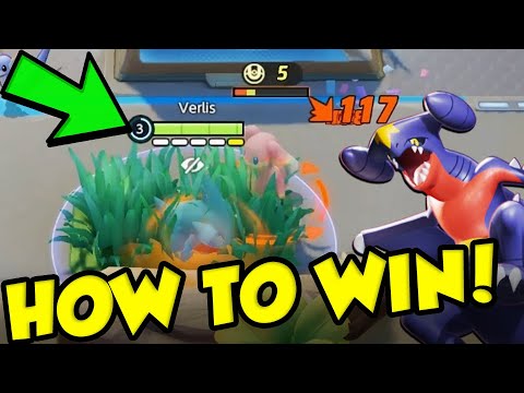 HOW TO WIN WITH GARCHOMP BOT IN POKEMON UNITE!