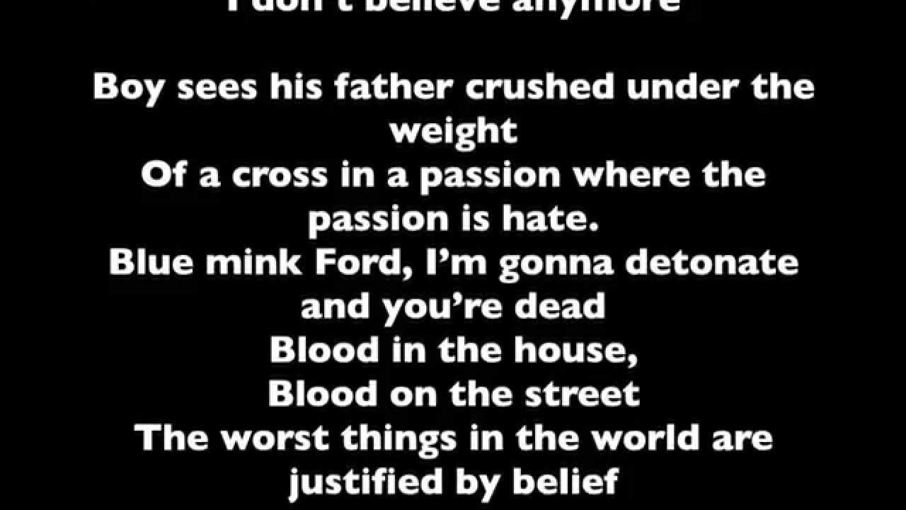 U2 Raised By Wolves Lyrics Youtube U2 Raised By Wolves Lyrics Youtube