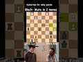 Rook & Rook tag team with Bishop's Blessing!!!! #checkmate #chesspuzzle