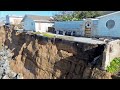 Pacifica coastal erosion bluffs collapse