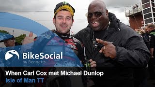 When Carl Cox met Michael Dunlop | BikeSocial