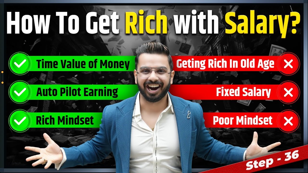 ⁣How to Get Rich With Salary? | Job to Financial Independence | Money Secrets