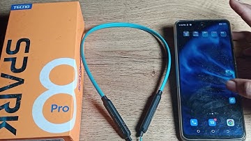 How to unpair Bluetooth Earphone in Tecno spark 8 Pro phone, bluetooth setting