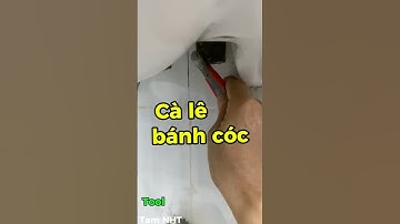 Hướng dẫn cách sử dụng cờ lê bánh cóc vặn vít vị trí hẹp #diy #tool #colebanhcocmini #Shorts #tuvit