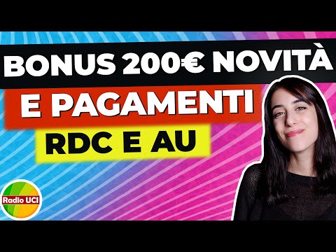 INPS 🔵 pagamenti e novità bonus 200 euro pensioni assegno unico RDC bonus disabilità