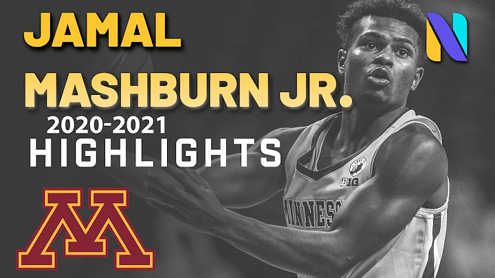 Jamal Mashburn Jr. Minnesota Golden Gophers Freshm...