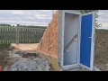 Пластиковый погреб Прайм с боковым вертикальным входом/Plastic Prime cellar with side entrance