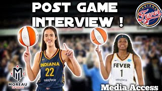 NaLyssa Smith Uplifts Caitlin Clark: Post-Game Interview After Atlanta Dream