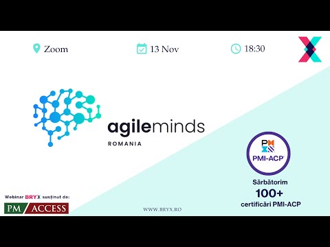 Agile Minds Romania – Sarbatorim 100+ Certificari PMI-ACP