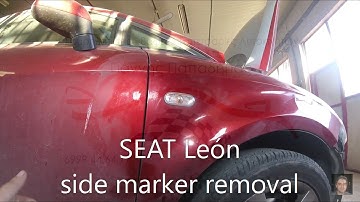 SEAT León  2005-2012   side marker removal