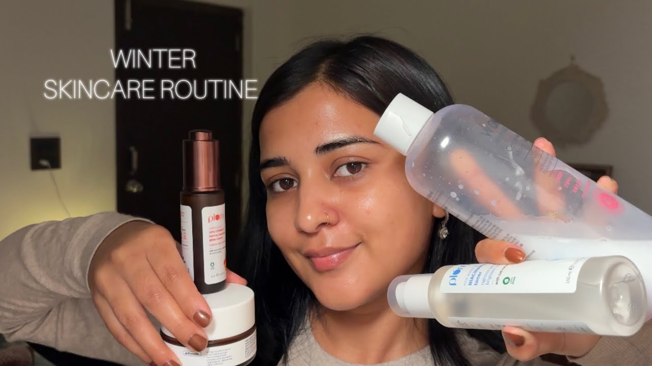 WINTER SKINCARE ROUTINE FOR DRY SKIN - YouTube