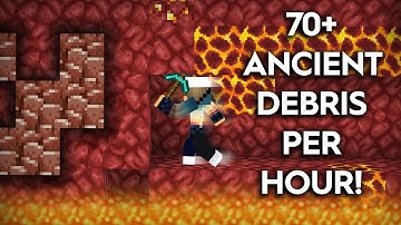 Minecraft - 2 Easy Ways to Find Ancient Debris/Netherite