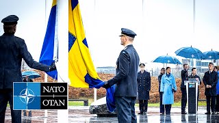 Ceremony to mark 🇸🇪 Sweden's accession to NATO, 11 MAR 2024