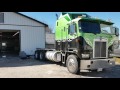 Kenworth k100 aerodyne custom ramps for toy hauling