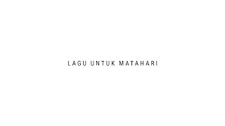 TULUS - Lagu Untuk Matahari (Official Audio)