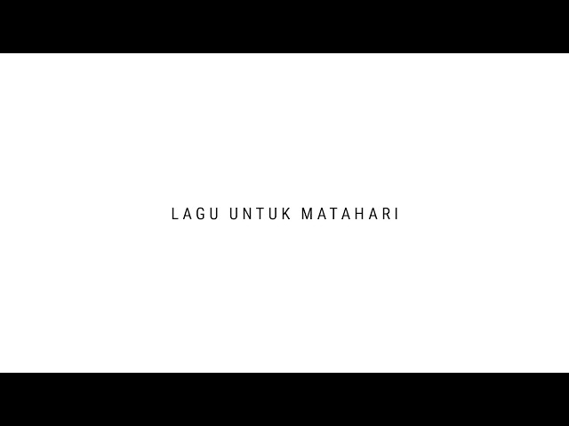 TULUS - Lagu Untuk Matahari (Official Audio) class=