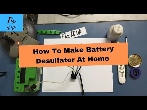 Video: How to make a do-it-yourself desulphating charger?