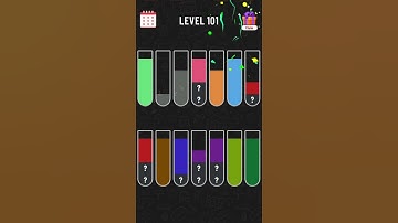 Watersort puzzle level 101 part 2 #game #gaming #viralvideo #watersortpuzzle #watersort #trend