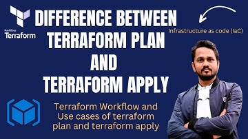 What is the difference between Terraform plan and apply? | What are the three steps in Terraform?