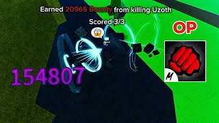 The New Advanced Combat Style is OP… | Blox Fruits Bounty Hunting