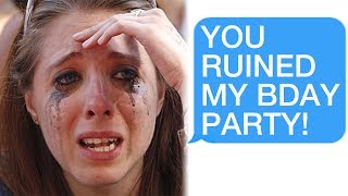r/Entitledkids Rich Teen's Birthday Party Gets Ruined with a Food Fight!