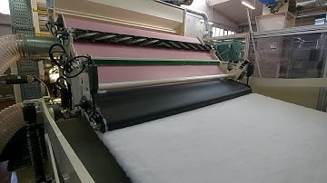 Airlay needle punching line running polyester 400 gsm