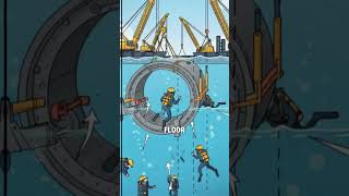 This Tunnel Connects Two Countries | The $7 Billion Sea Tunnel #engineering #infrastructure