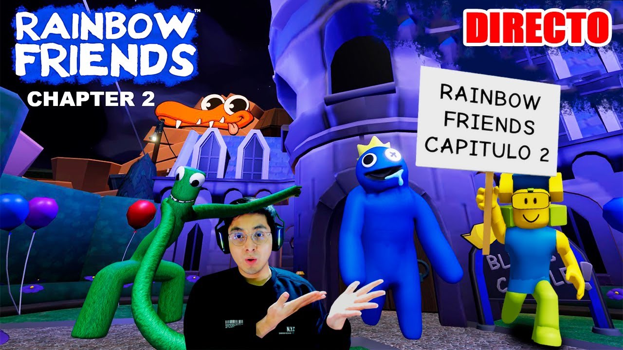 🔴CAPITULO 2 DE RAINBOW FRIENDS [ Rainbow Friends Chapter 2 ]🔴 