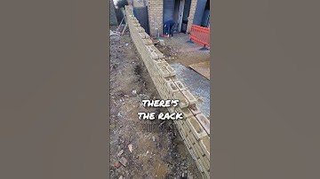 another great wall by the trick bricky #bricklaying # construction #gardenwall