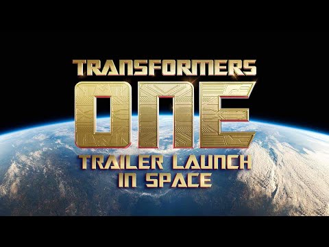 TRANSFORMERS ONE Trailer Launch in Space