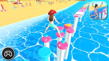 Hopscotch Run - Gameplay Walkthrough Part 3 - Basic Solution Levels 18-23 (iOS, Android)