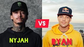 Nyjah Huston Vs Ryan Sheckler Youtube
