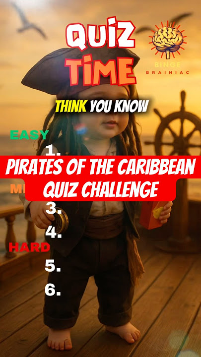 Think You Know Pirates of the Caribbean? Prove It in This Epic Quiz! #shorts