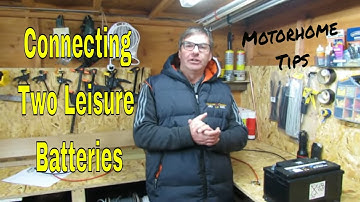 Motorhome Tips - 12 volt dual battery setup for Motorhome
